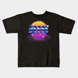 Design Jesse Proud Name Birthday 70s 80s 90s Color Kids T-Shirt